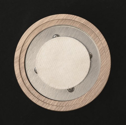 Diffuseur modèle Alzé vue de dessus avec le coton Diffuseur par ventilation modèle alizé vue de dessus avec le coton