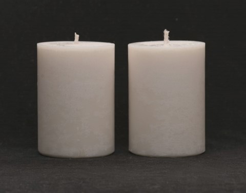 Bougies contrôlées biologiques modèle Bambou 1