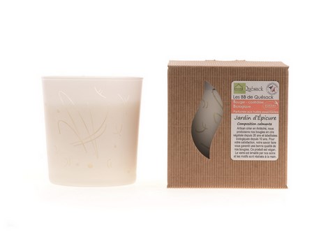 Bougie 230grs parfumée composition Calmante