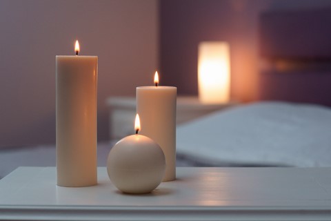 Bougies piliers naturelles et biologiques