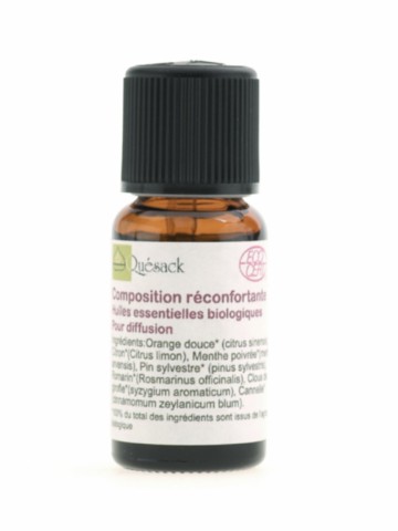 Composition Réconfortante Huiles essentielles contrôlées biologiques 