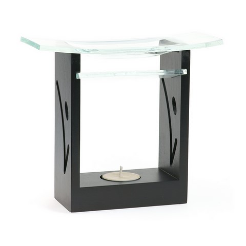 Diffuseur d'huiles essentielles ou de fondants parfumés modèle Naos coloris ébène