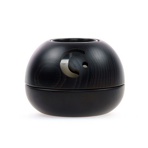 Photophore diffuseur modèle Orion coloris ébène Photophore diffuseur d'huiles essentielles modèle Orion coloris ébène