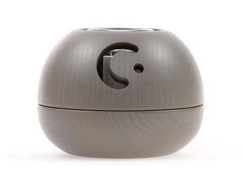 Diffuseur électrique Saturne gris taupe