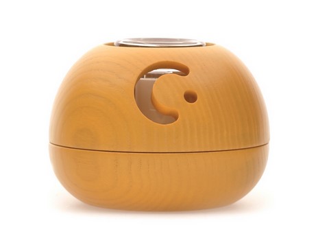 Diffuseur d'huiles essentielles Quésack modèle Saturne jaune