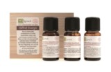 Coffret Energie constitué de trois compositions d'huiles essentielles contrôlées biologiques en flaconS de 15ml 